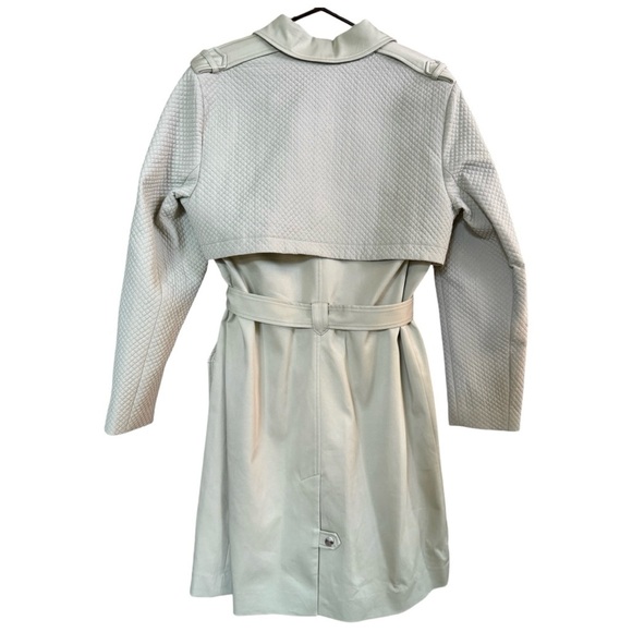 NWT Anthropologie Soia + Kyo “Kya” Trench Coat in Sage Size Large - Picture 8 of 9